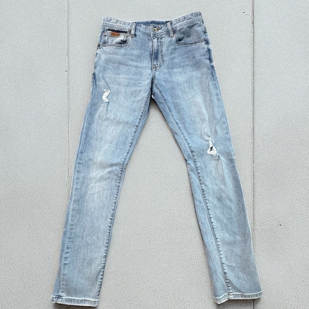 AX Armani Exchange Men's Jeans 31x31 J14-Skinny Light‎ Wash Stretch Denim